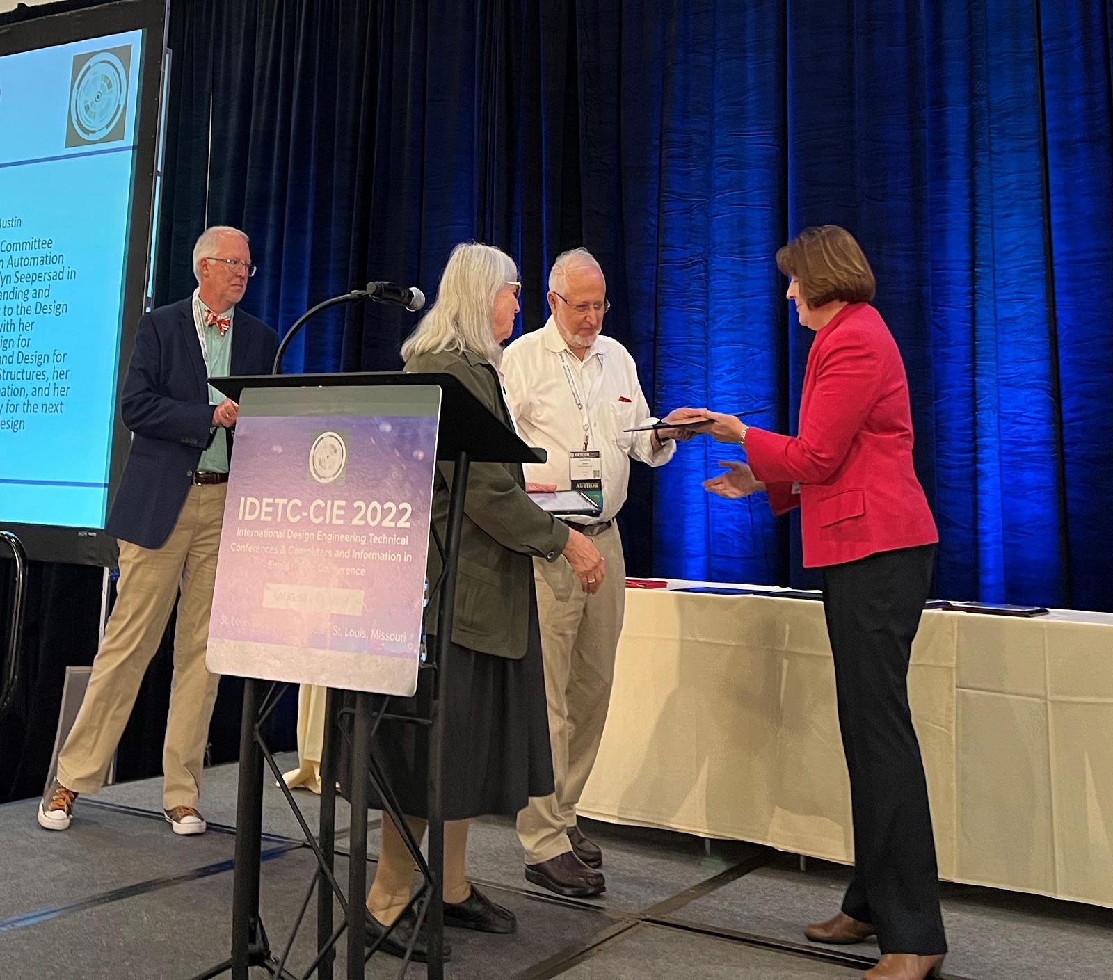 Professors Seepersad and Sha Receive National ASME Awards