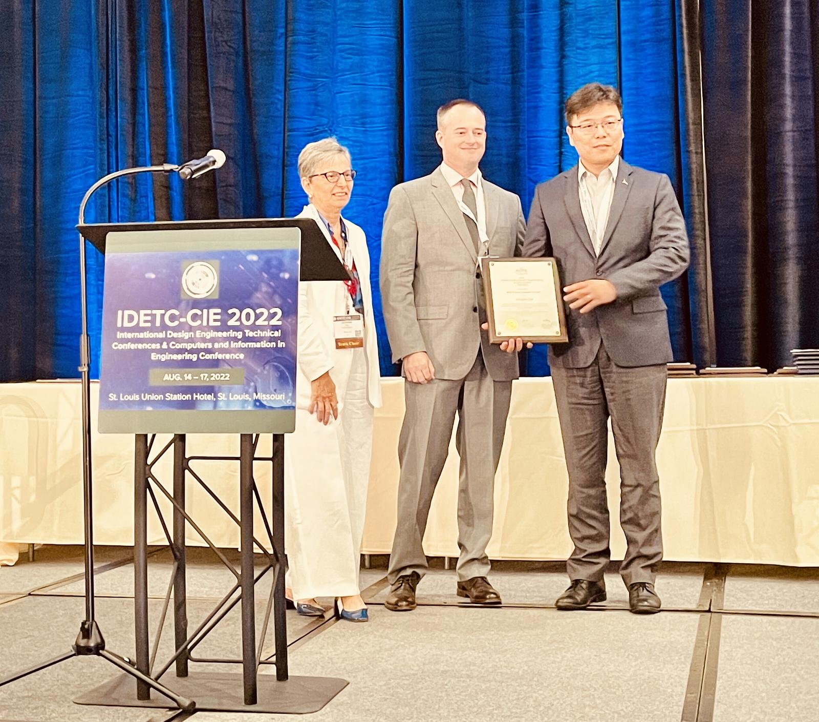 Professors Seepersad and Sha Receive National ASME Awards